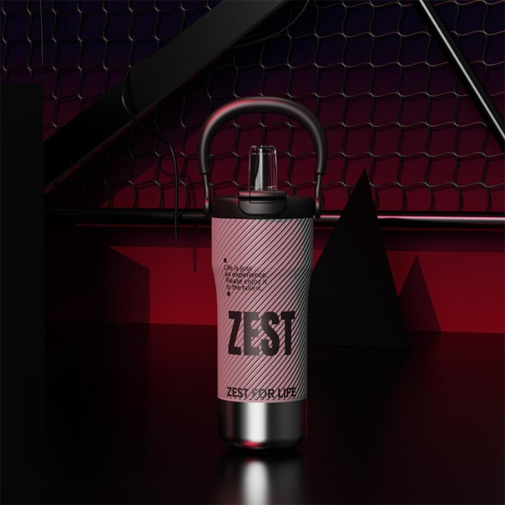 

Large Capacity Stainless Steel Insulated Cup Vacuum Insulated Hot Cold Water Cup Outdoor серый