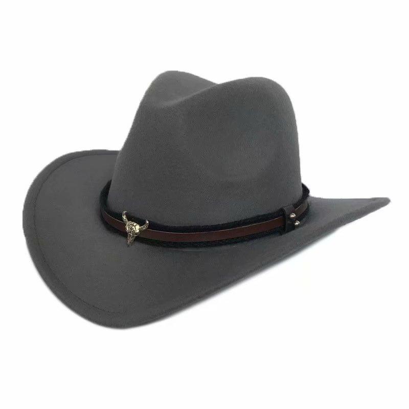 Ladies Men's Wool Western Cowboy Cappelli Da Donna Sombrero Jazz Fedora  Cappelli acquista in modo economico — spedizione gratuita, recensioni reali  con foto — Joom