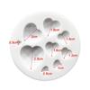 Lip Heart LOVE Shape Silicone Mold Valentine's Day Cookie Cupcake Chocolate Baking Mold Fondant Cake Decorating Tools