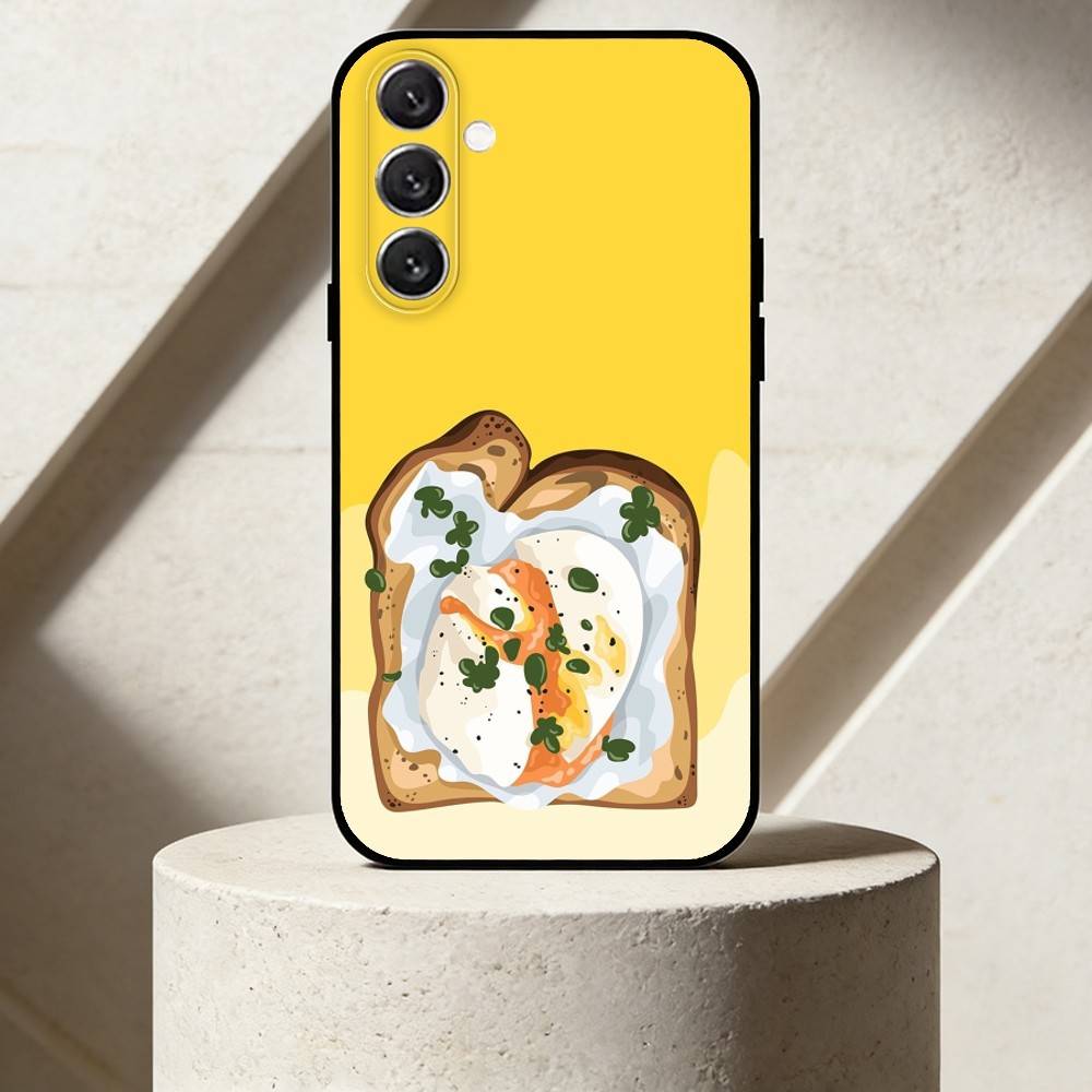 V-Vector cartoon Phone Case For Samsung Galaxy A91,80,73,72 ,71,53,52,32 ,31,22,21s,20,Soft Black Case