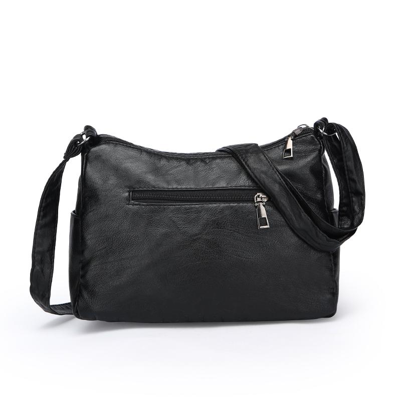 Women's PU Bag Fashion Shoulder Multi-compartment Crossbody Bag