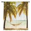 Sunset Beach Palm Tree Sheer Curtains for Living Room Decoration Window Curtains for Kitchen Tulle Voile Organza Curtains