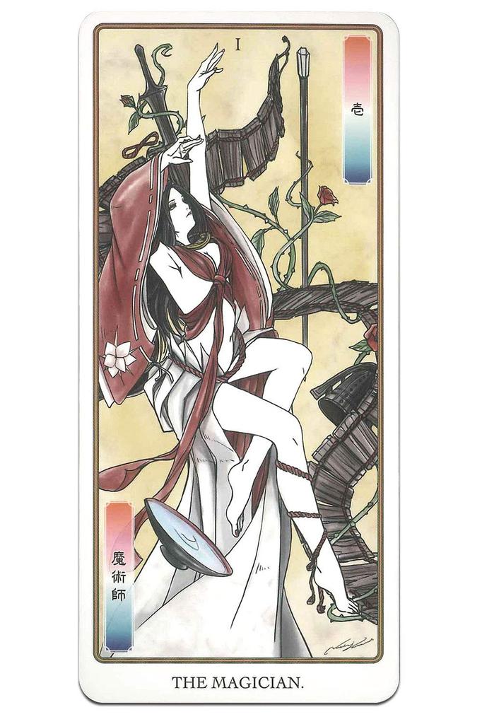 Tarot Cards Fortune Telling Japanese Mythology Tarot Matsuri II Arcana cards 2 substitute drawn by Naoki [Major (22 + cards) Yamamoto]