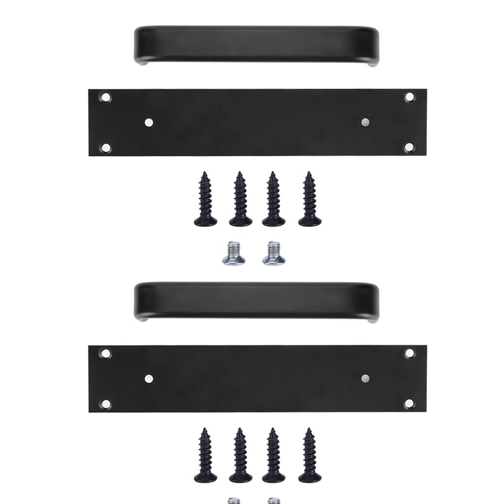 2Pcs Set Aluminum Alloy Door Pull Handle Hardware Accessory for Balcony Sliding Door Wood Door