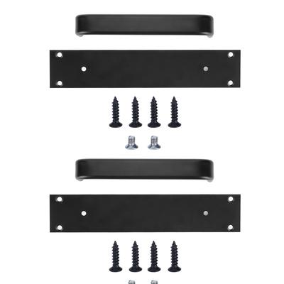 2-teiliges Set Aluminiumlegierung Türgriff Beschlag Zubehör für Balkon Schiebetür Holztür