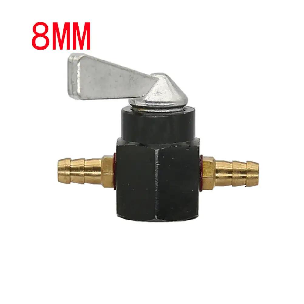 Universal Motorcycle In-line ON/OFF Switch Petrol Gas Fuel Tap Petcock Fuel Switch Inline 6mm 8mm For ATV Motorcycle Part