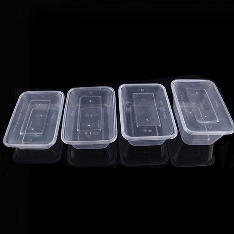 Disposable Transparent Plastic Food Containers