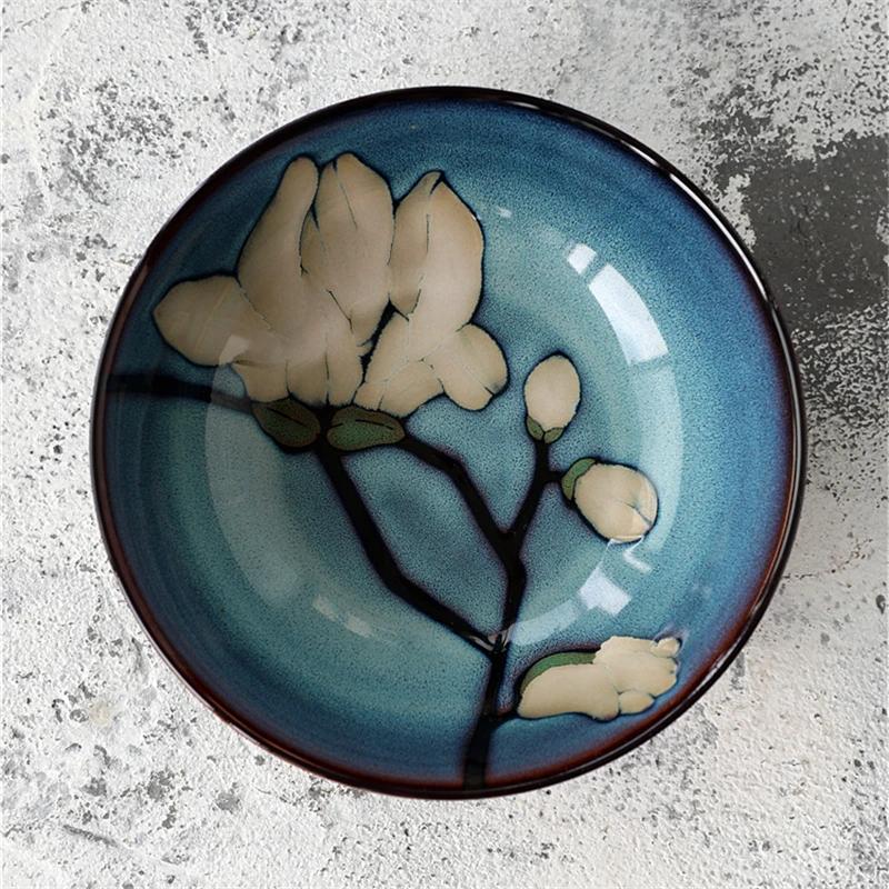 Praktische Keramik-Suppenschalen Rindfleisch-Ramen-Schale Und Wind-Nudelschale Handbemalter Stil Kreative Schale 8-Zoll-Nudelschalen