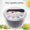 Black Transparent White Vegetable Dryer Plastic Lettuce Spinner Vegetable Dehydrator  Salad Lovers