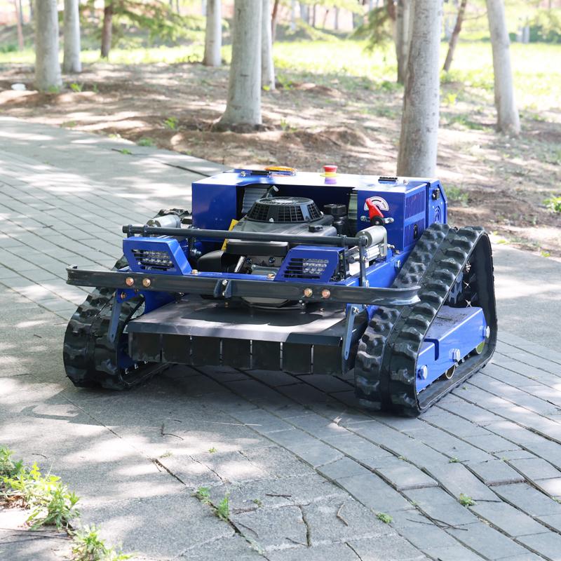 European Spot Multi Scene Adaptable Robot Lawn Mower RC Crawler Mower Adjustable Cutting Height, CE Approved Remote Mower