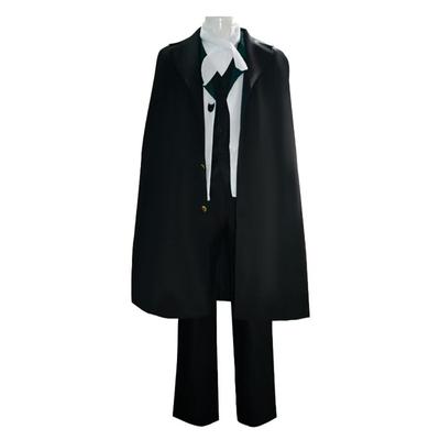 Moemoeya Bungo Stray Dogs Edgar Allan Poe Cosplay Edgar Allan Poe Uniform Costume for and Size 3XL Costume, Photoshoots, Halloween, Events, Christmas,