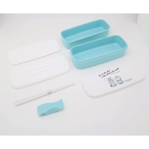 OSK Two-Tier Lunch Box, Doraemon, PW-28K