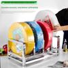 Jie Geng Yao Stainless Steel Chopping Board Storage & Drain Rack
