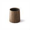 Retro Wood Grain Trash Can, Large Capacity Wastebasket, for Bedroom, Kitchen, Office Faux