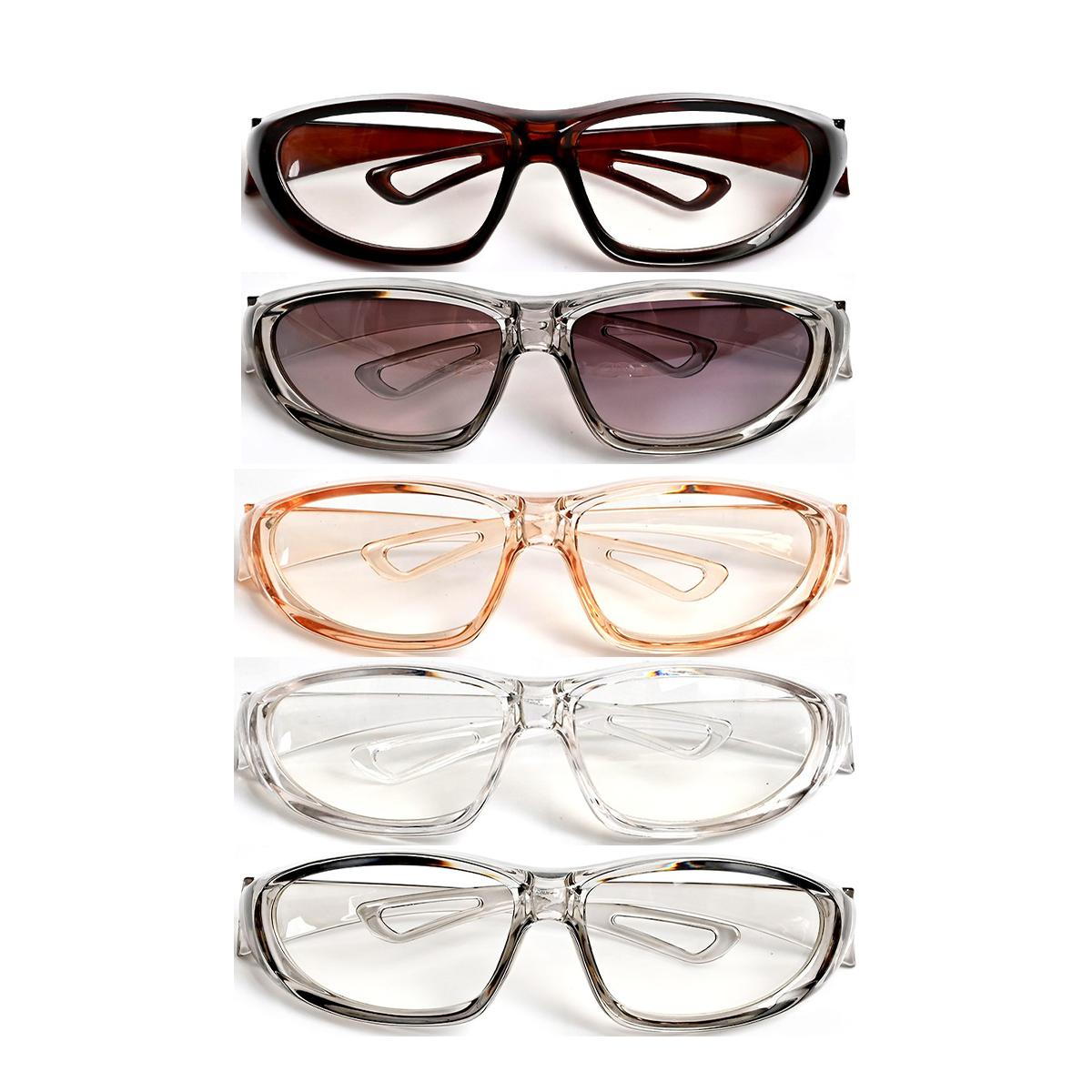 Unisex Anti Fog Safety Glasses - Scratch Resistant Wrap Around Eyewear, Polycarbonate ANSI Z87.1 Impact Resistant Lens