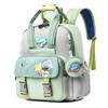 Rabbit Cartoon Cute Astronaut Printed Childrens Backpack With Wallet For School