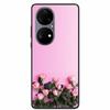 Para Huawei P50 Pro Funda P50E Resistente a Golpes Suave Silicona Funda de Teléfono Para Huawei P50Pro Cubierta Trasera P 50 Lujo Protectora TPU Coque