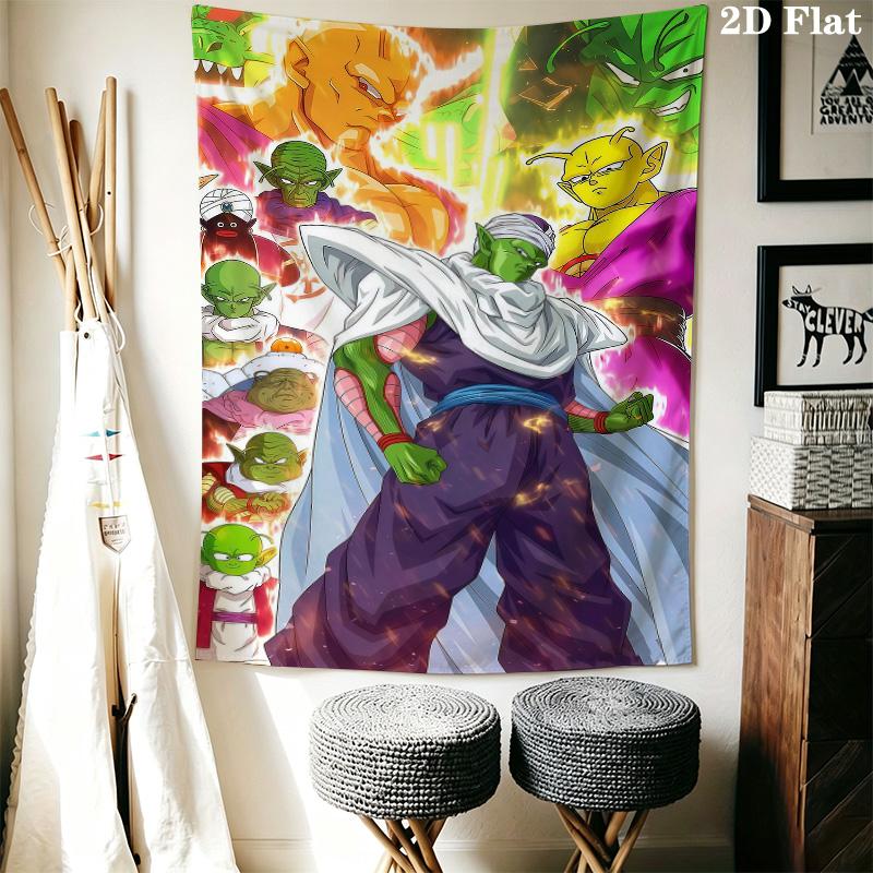 Piccolo Wall Tapestry Aesthetic Wall Hanging Printed Fabric Blanket Decorative Tapestries For Bedroom Living Room Home Decor