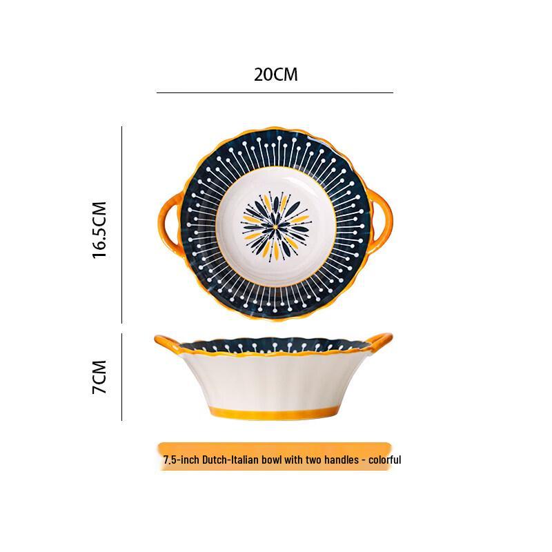 Jingbaodi Japanese Ceramic Noodle Bowl