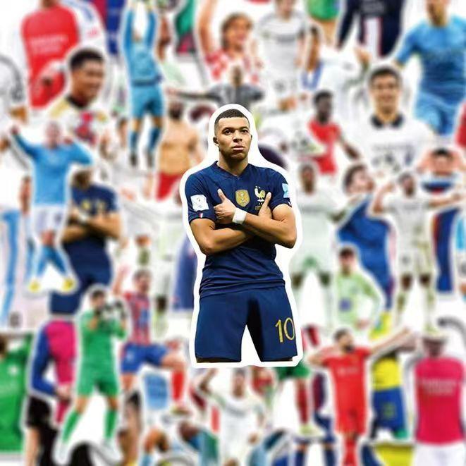 100PCS World Cup Stickers - Football Stars Ins-style Decals