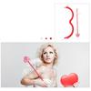 Valentine's Day Outfit Cupid-Bow-and-Arrow Set Cupid-Costume Accessory Prop for Christmas Halloween Birthday Party Props