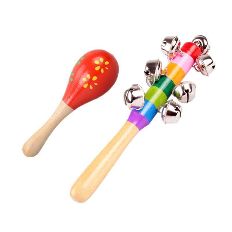 Baby Hand Rattle Toy Rattle Puzzle Early Education 3-6-12 Baby 0 1 Year Old Infant Newborn Boy And Girl