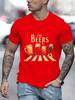 The Beers Printing Men T Shirts Breathable Brand Tops Street Fashion T-shirt Mens Casual Summer Loose Oversizeed Tees