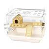 Hamster Rodents Cage Toy Gerbil Cage Clear Window Villa Water Bottle for Ferrets