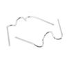 Motoforti Universal Headlight Bulb Spring Clips Motorcycle Fastener Spring Clip for Round Headlight Square Replacement 5pcs
