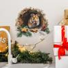 Broken Squirrel Cookies Christmas Bedroom Living Room Study Background Landscaping Wall Stickers