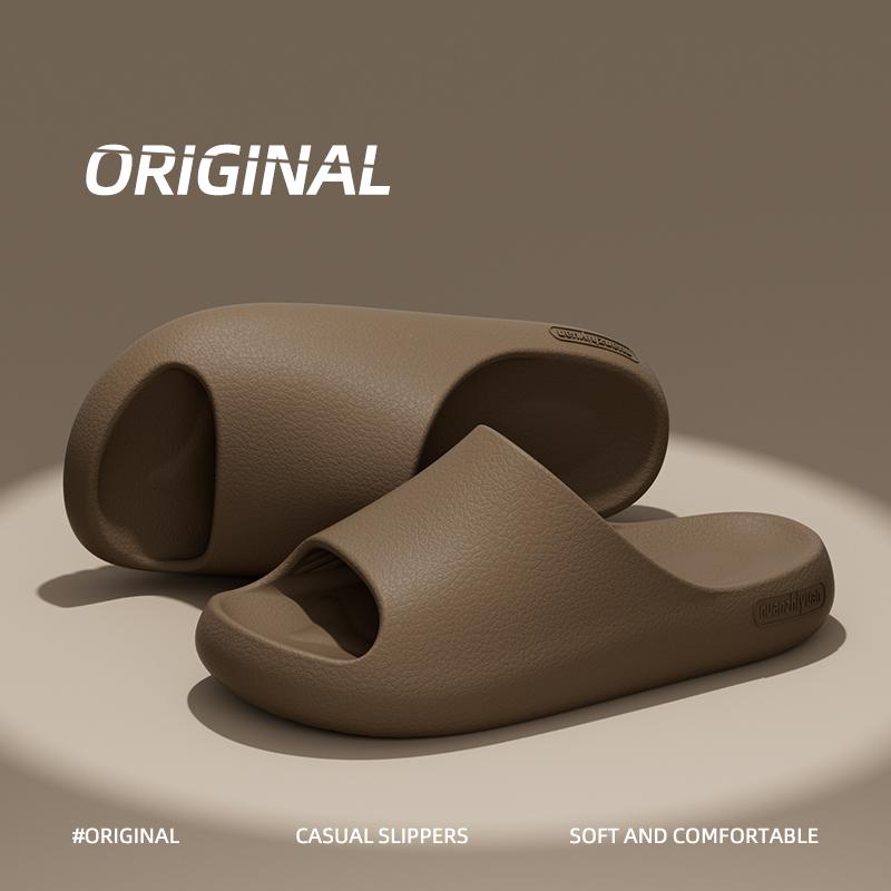 Men Summer Anti-slip Slippers Women Soft EVA Beach Sandals Couple Unisex Home Indoor House Shoes Footwear