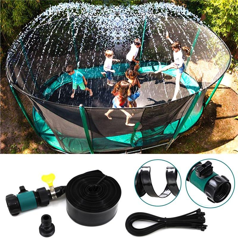 1SET Trampoline sprinkler, garden cooling tool