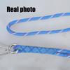 Weather Resistant 150cm Blue Hammock Attachment Rope with Hook for Outdoor Tree Hanging Chair and Playgrounds Activity