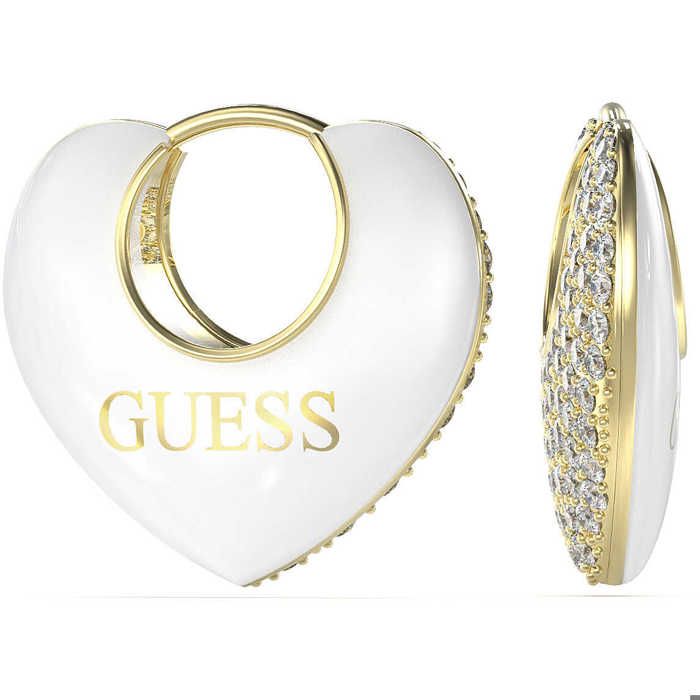 Boucles D'Oreille - Acier Or - Guess - JUBE05206JWYGWHT/U