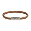 Leather Bangles Unisex Brown H077324FP37T3
