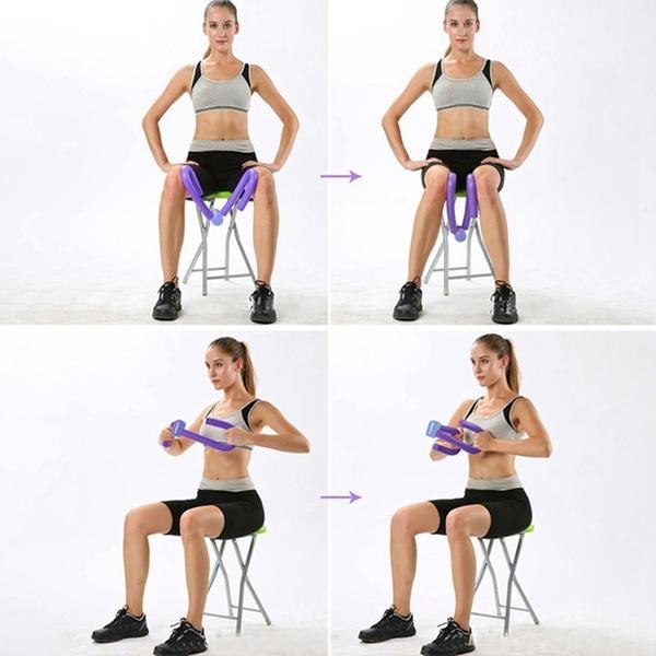 1 buc. Antrenor muscular al podelei pelvine, exercițiu pentru coapsă, pentru recuperarea postpartum, modelarea corpului, antrenamentul picioarelor și feselor