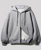 Jemut Stone Heavyweight Two-Way Zip-Up Hoodie 6 Styles Gray Kjhd2474
