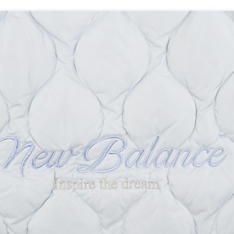 New Balance Kids Girls  Anorak Duck Jacket Light Blue