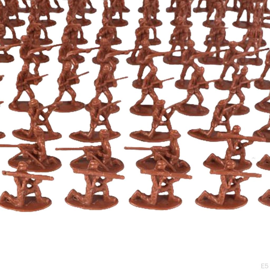 100Pcs Figurines Model Kit Sufficient Delicate for Decor Gift Role Playing