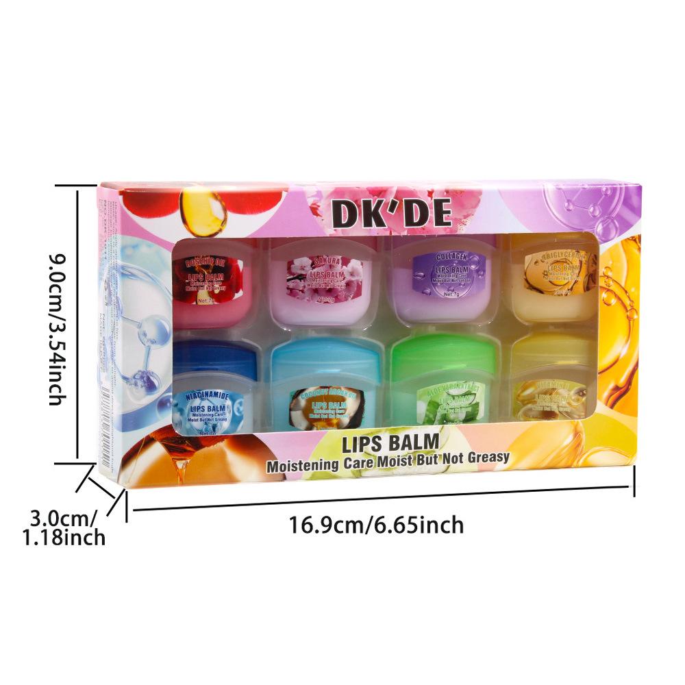 English Cross-Border Lip Care Set: 4-Piece Moisturizing Lip Mask & Lipstick Collection