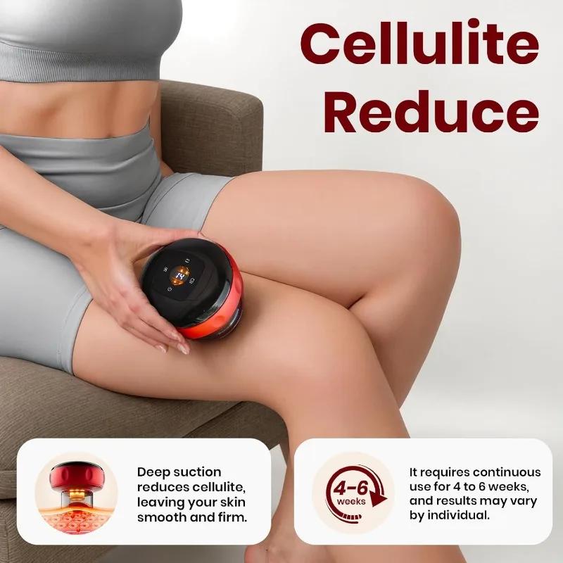 Cellulite Massager 4 In 1 Vacuum Therapy Machine Cellulite Remover Electric Vacuum Cupping Therapy Body Scraping Massage Jars