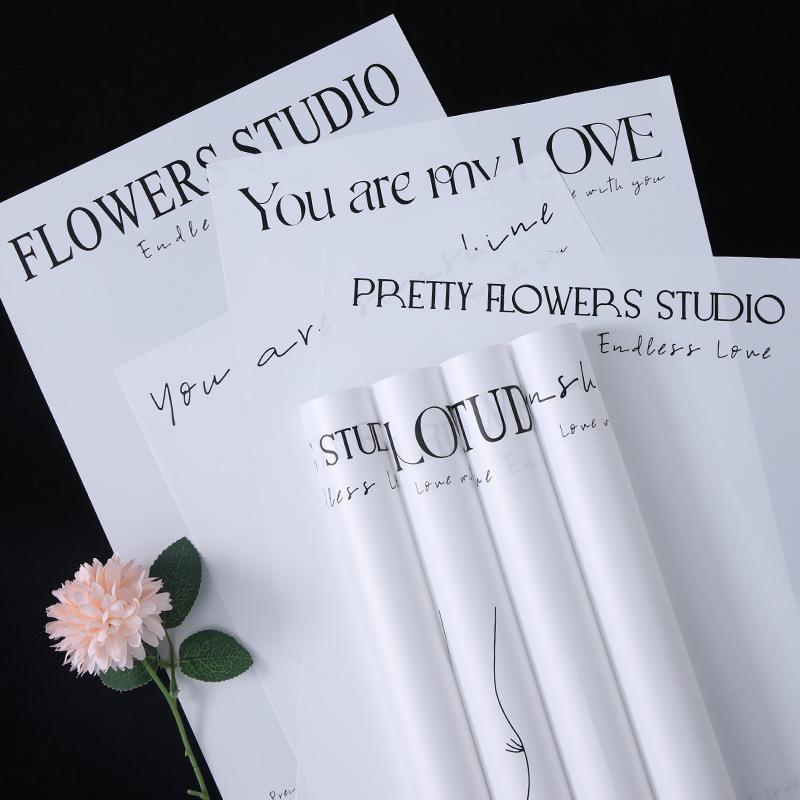 Elegant Waterproof Bouquet Paper for High-End Floral Arrangements