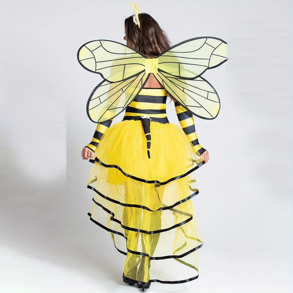 Carnival Halloween Bee Ladybug Costume Unisex Adult Kids Cosplay Festival Party Outfit