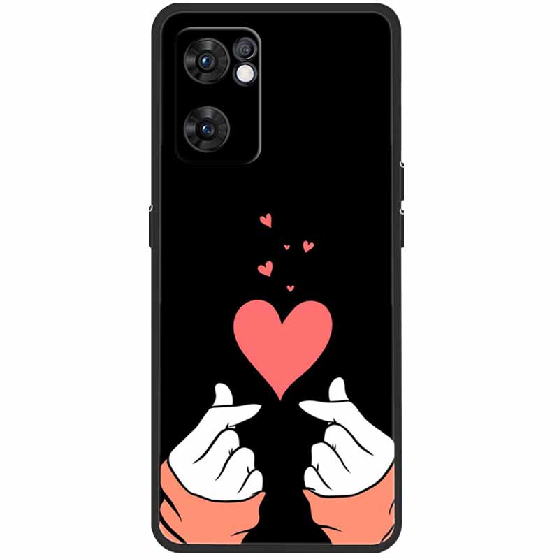 For Oppo Find X5 Lite Case Silicone Soft Protective Black TPU Phone Funda for Oppo Find X5Lite 5G 2022 Case CPH2371 Fashion Bag