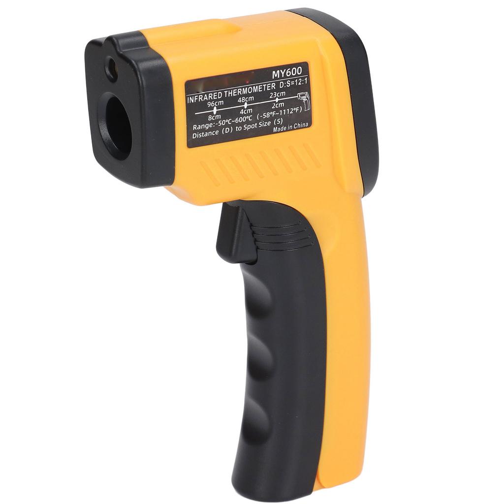 Industrial Infrared Thermometer LCD Digital Handheld Temperature Gun ‑50 to 600  celsius  MY600