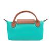 Longchamp Le Pliage 17 Short Handle Snap Zipper Closure Recycled Canvas And Leather Tote Bag Women Tote Bag Lake-Green 34175089P70
