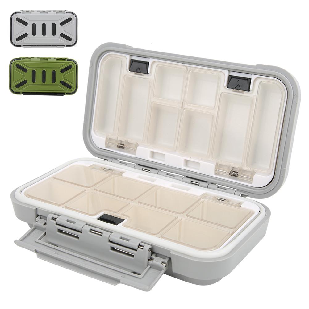 Cutie ABS Impermeabilă pentru Echipament de Pescuit, pentru Momeală, Cârlige, Organizator, Recipient, Accesoriu