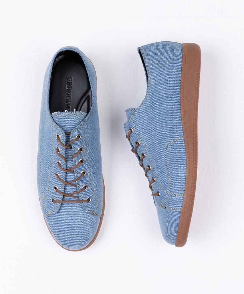 Brenowelt Vector Washed Denim Sneakers