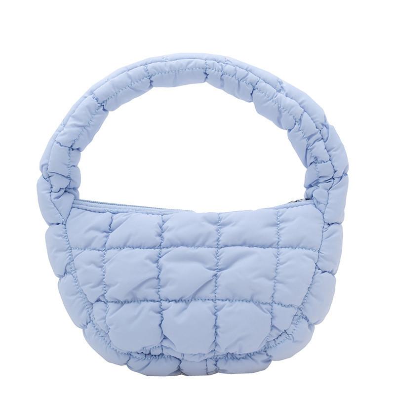 Childrens And Autumn Winter Temperament Portable Simple Texture Girl Cloud Bag