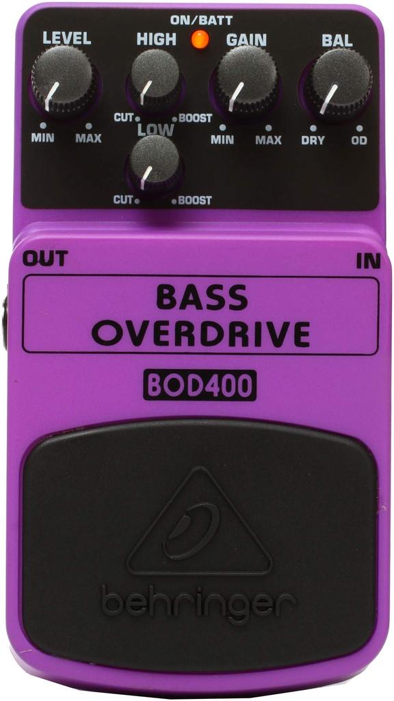 Behringer BOD400 Bass Effects Pedal Overdrive Equalizer